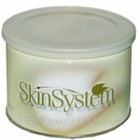Воск в банках 400 гр  Шоколадный SkinSystem  