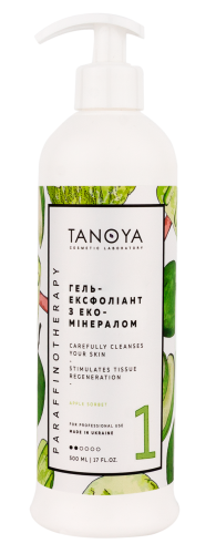 Гель -эксфолиант Яблочный Сорбет 500 мл TANOYA