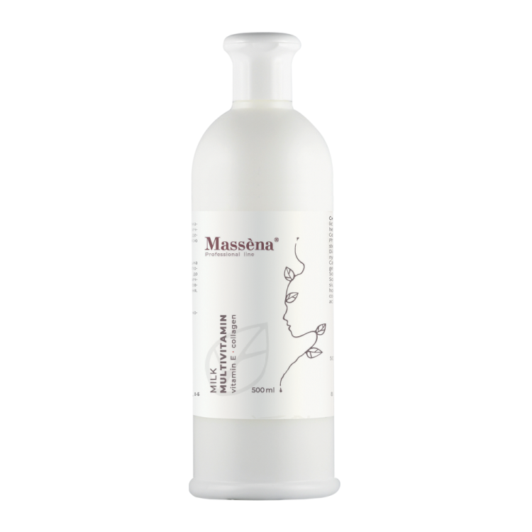 Молочко MULTIVITAMIN очищуюче для обличчя 500 мл MASSENA